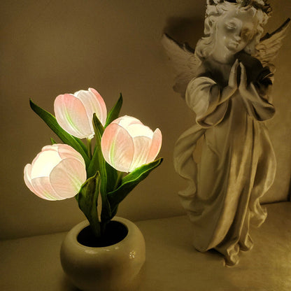 Slim Modern Flower Table Light
