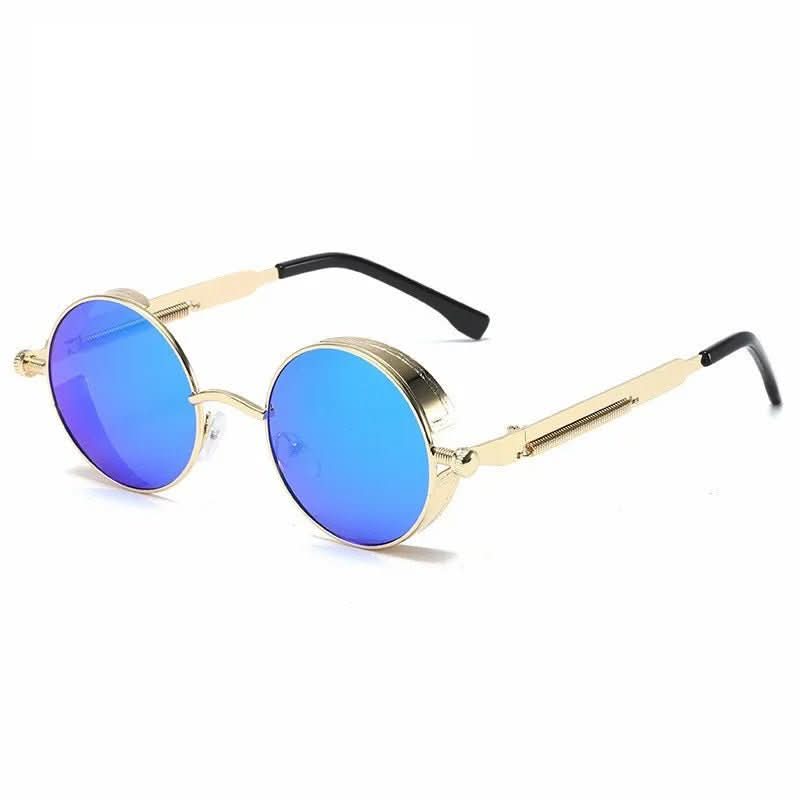 Classic Round Sunglasses with UV Protection