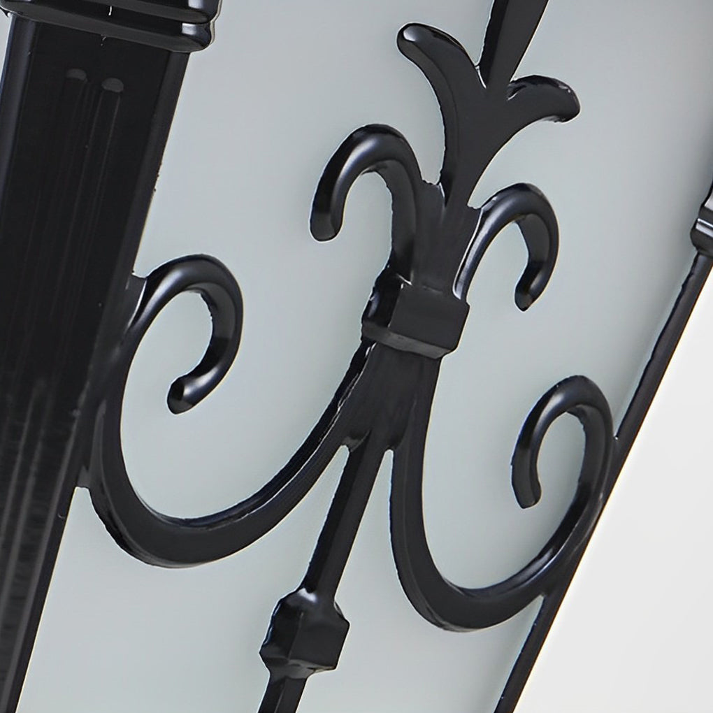 Vintage Design Outdoor Solar Powered Fence Post Lights