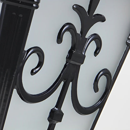 Vintage Design Outdoor Solar Powered Fence Post Lights