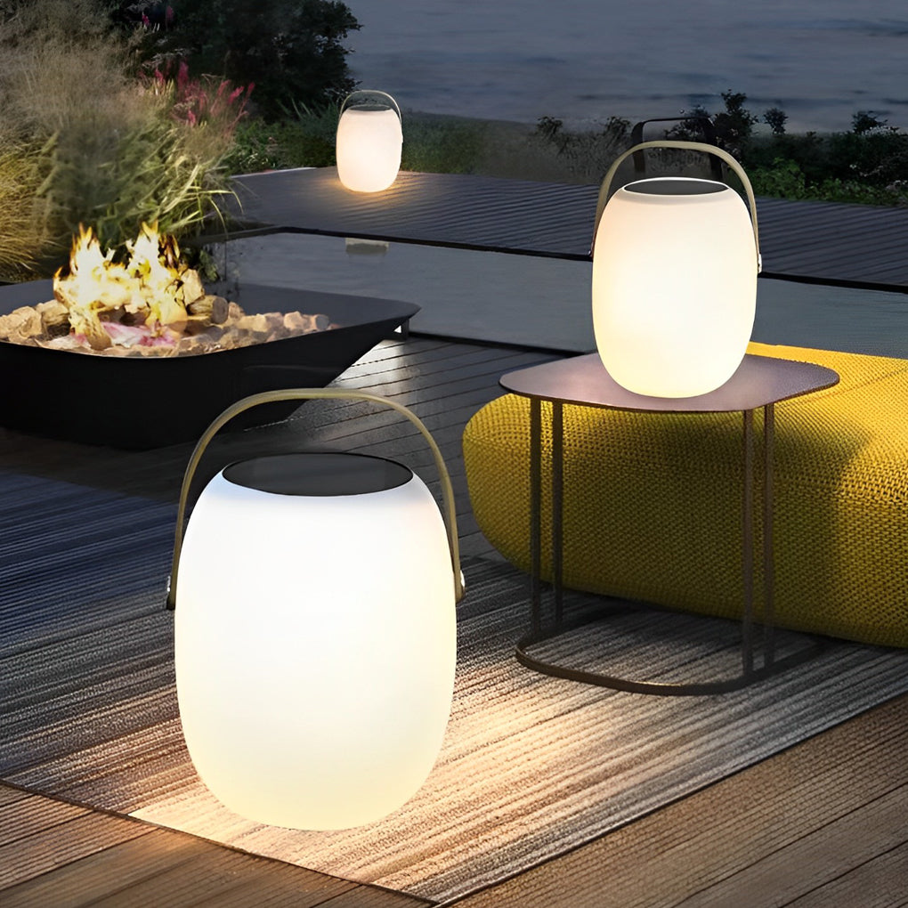 Compact Solar Powered Waterproof Outdoor LED Light