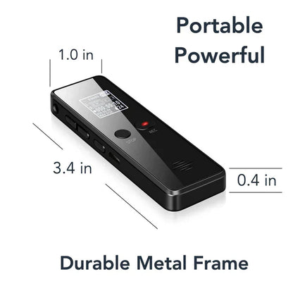 Compact Digital Audio Recorder with Speaker