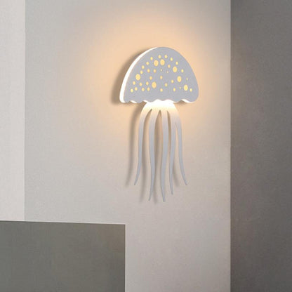 Stylish 1-Light LED Jellyfish Wall Lamp