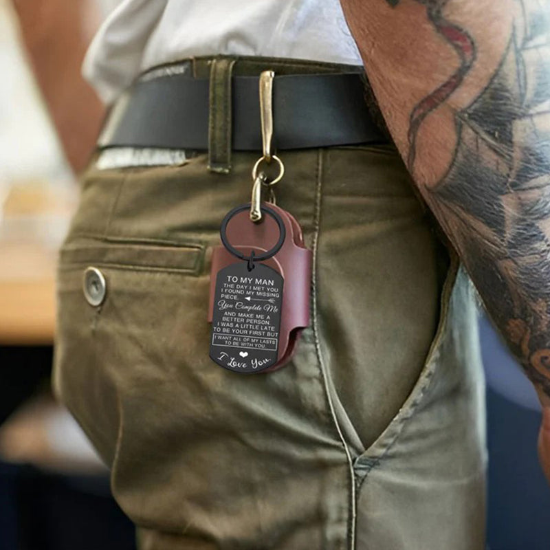 Memorable Keychain With You Forever