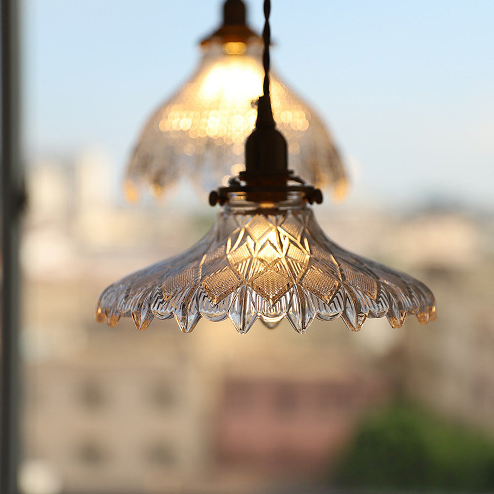 Retro Style Glass Pendant Lighting - Cofik