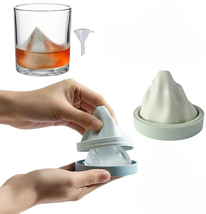 Durable Silicone Ice Cube Tray with Cover