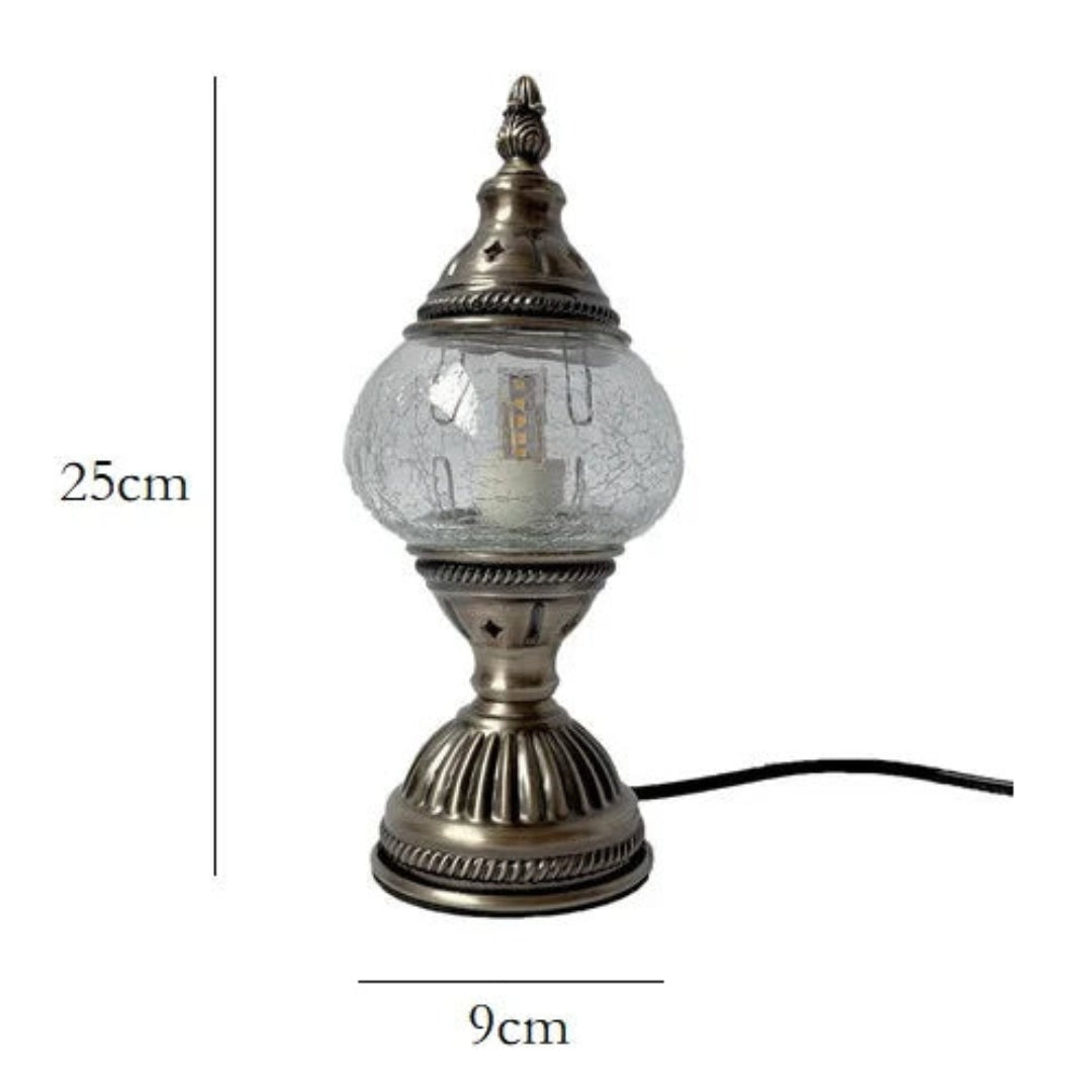 Vibrant Multi-Colored Glass Table Lamp
