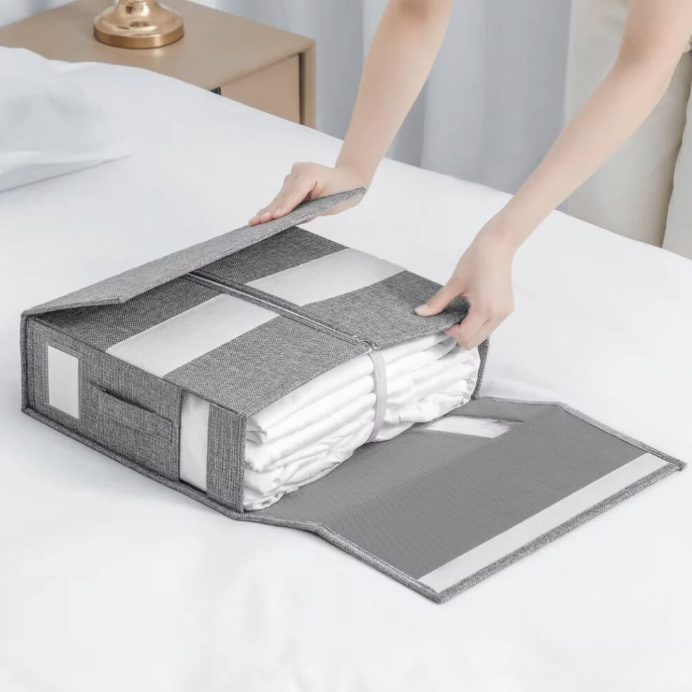 Compact Bedding Storage Bag for Linens