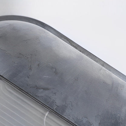 Vintage Metal Glass Outdoor Industrial Wall Light