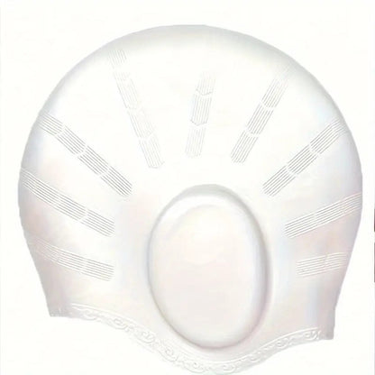 Soft Swim Cap with Ear Plugs
