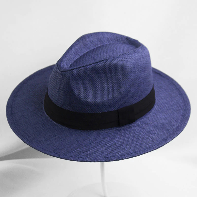 Natural Fiber Panama Sun Hat