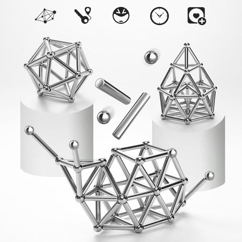 Magnetic Building Ball and Rod Kit