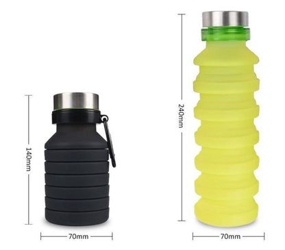 Portable Folding Silicone Water Bottle