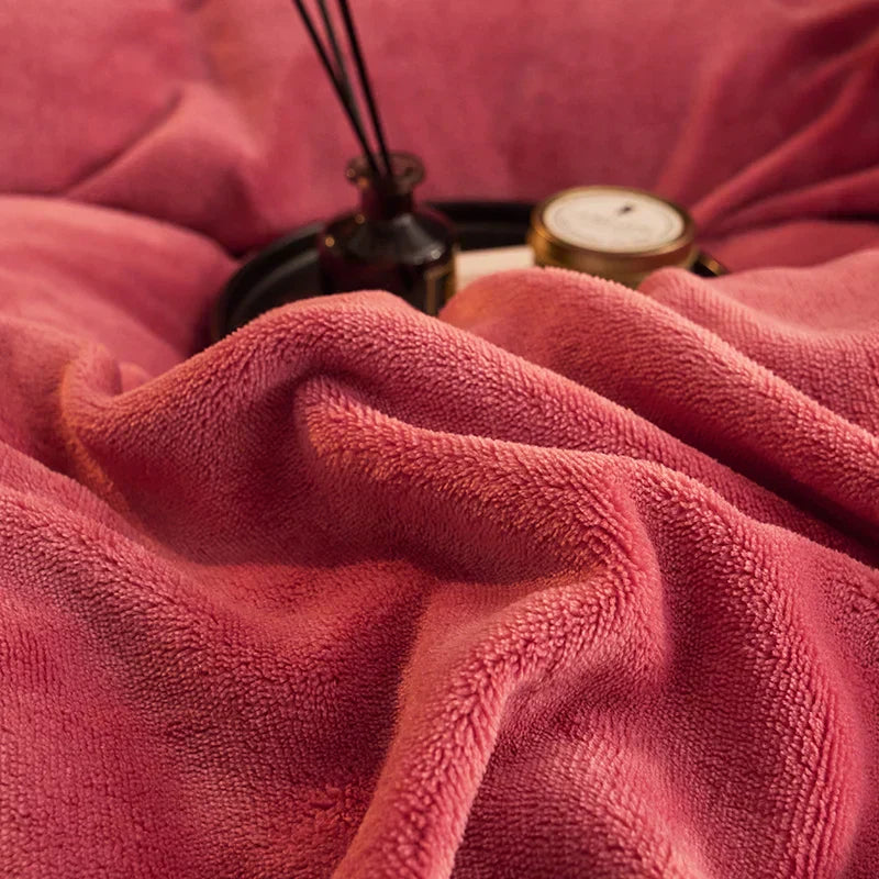 Soft Velvet King Size Bedding Set