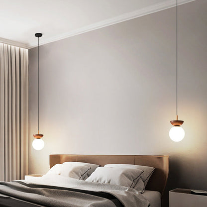 Elegant Glass Metal Pendant Lamp Fixture
