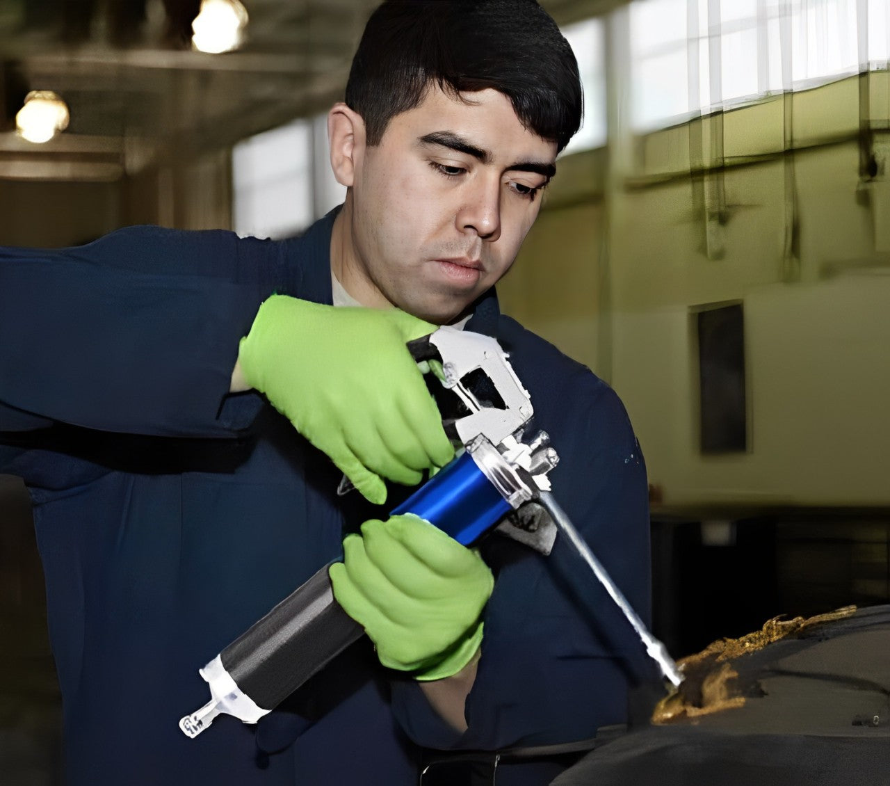 Heavy Duty Grease Gun Coupler Adapter