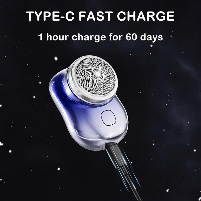 Compact Travel USB Rechargeable Shaver