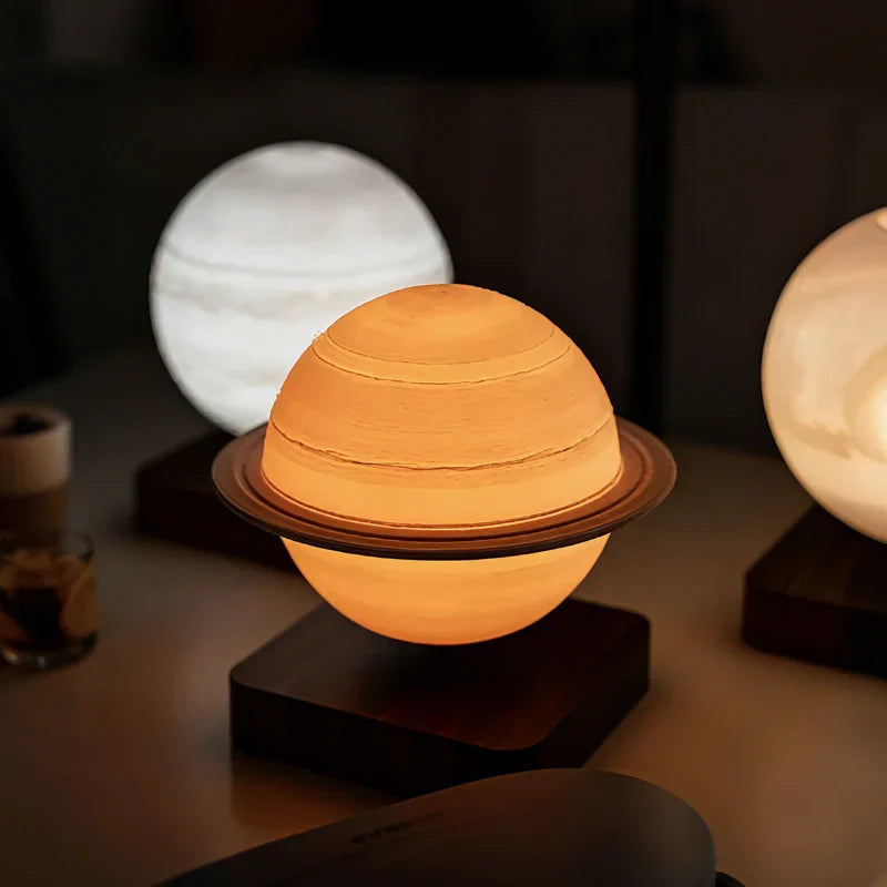 Floating Orb LED Desk Lamp