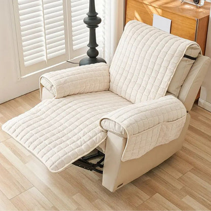 Cofik | Cozy Patterned Recliner Slipcover