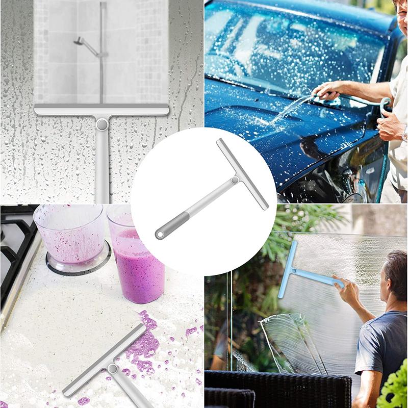 Bathroom Glass Squeegee Cleaner Tool