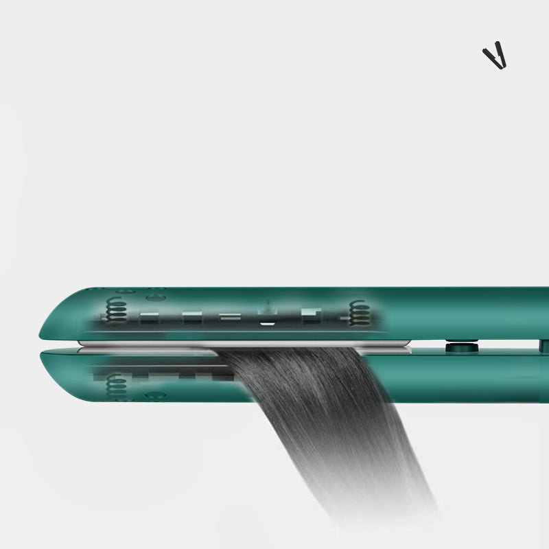 Compact 2-in-1 Curl and Flat Iron with Ceramic Plate
