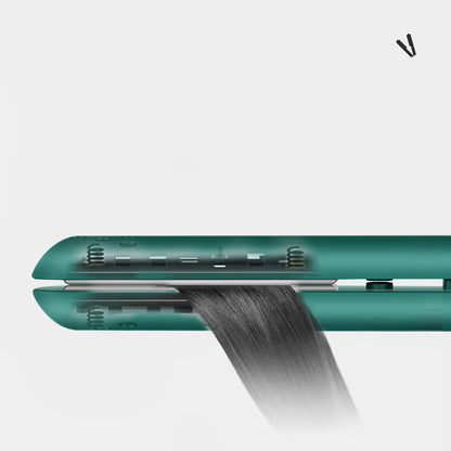 Compact 2-in-1 Curl and Flat Iron with Ceramic Plate