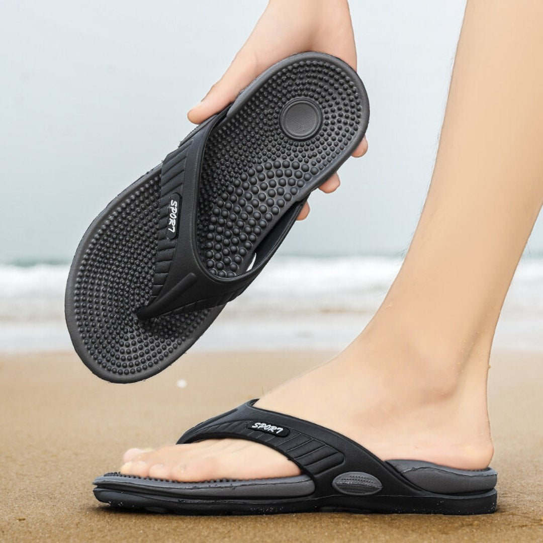 Relaxing Shiatsu Foam Slippers