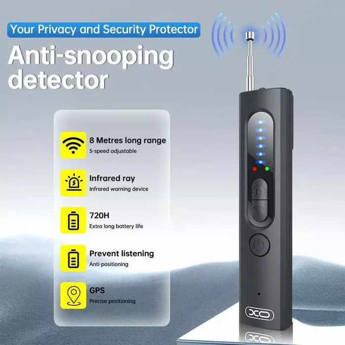 Personal Spy Detector & GPS Tracker Finder Device