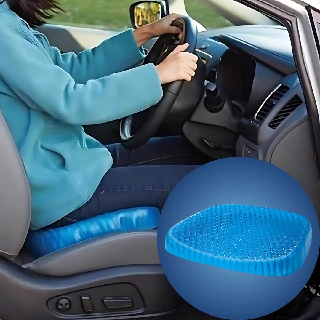 Soft Gel Office Chair Seat Cushion for Back Pain Relief