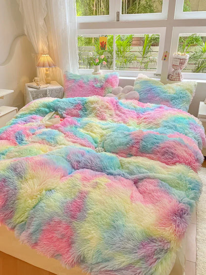 Soft Plush Winter Duvet Cover Set