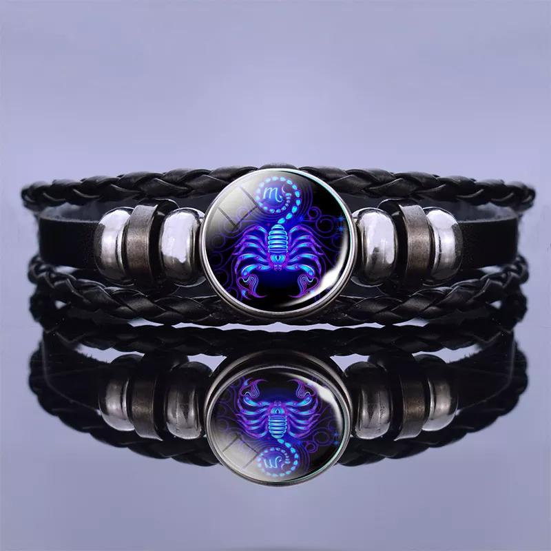 Astrology Zodiac Sign Charm Bracelet