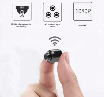 Compact WiFi Home Camera Night Vision Wireless HD Monitor