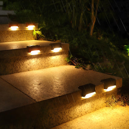 Outdoor Waterproof Solar Powered Step Lamp