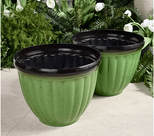 Airy Garden Planter with Dual Drain Holes