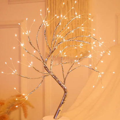 Colorful LED Desk Lamp with Tree Design