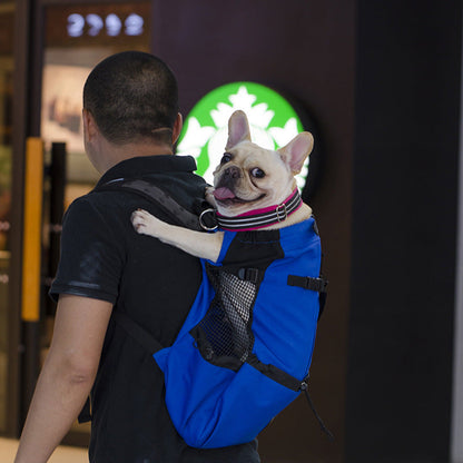 Pet Hiking Backpack - Durable Dog Carrier with Pockets