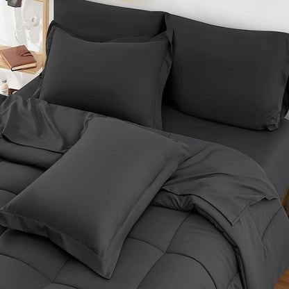 Soft Plush 3-Piece Bedding Comforter Set