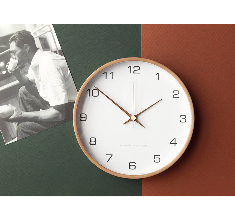 Classic Wooden Wall Clock