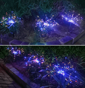 Outdoor Solar String Lights Copper Wire Fairy Lights