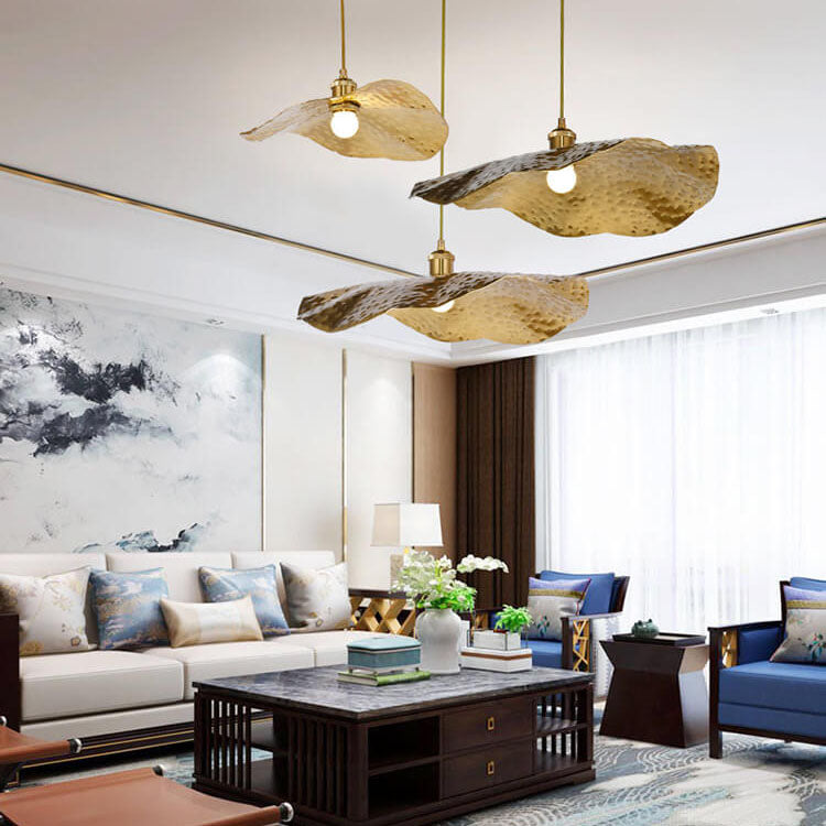 Sleek Metal Adjustable Hanging Light Fixture
