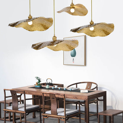Sleek Metal Adjustable Hanging Light Fixture