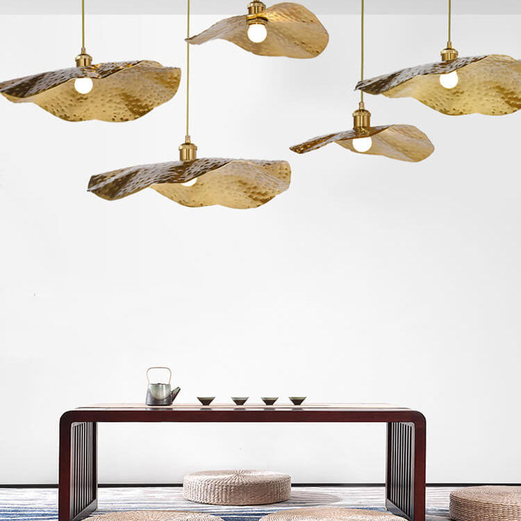 Sleek Metal Adjustable Hanging Light Fixture