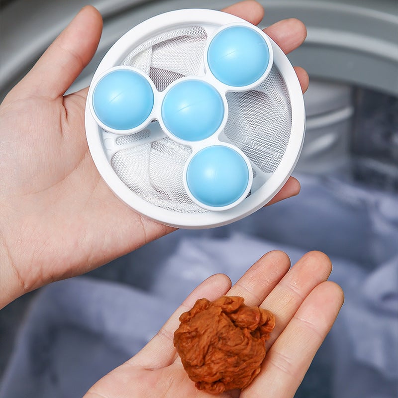 Floating Hair Catching Laundry Mesh Screen
