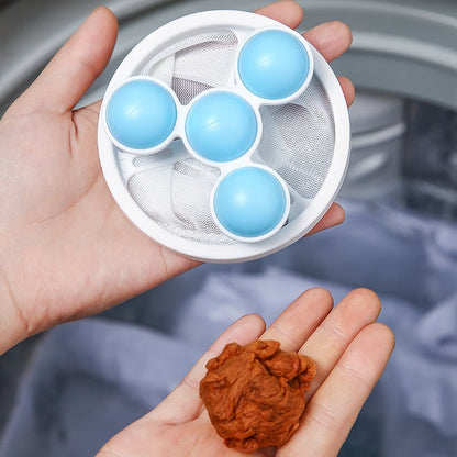 Floating Hair Catching Laundry Mesh Screen