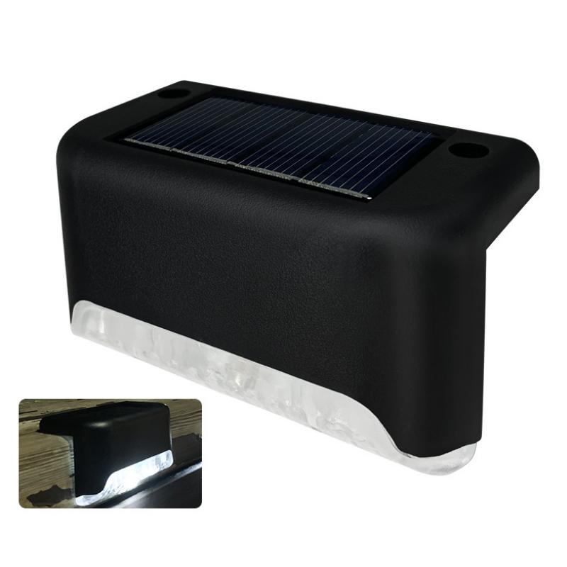 Solar Powered Outdoor Step Lights (4 Pack)