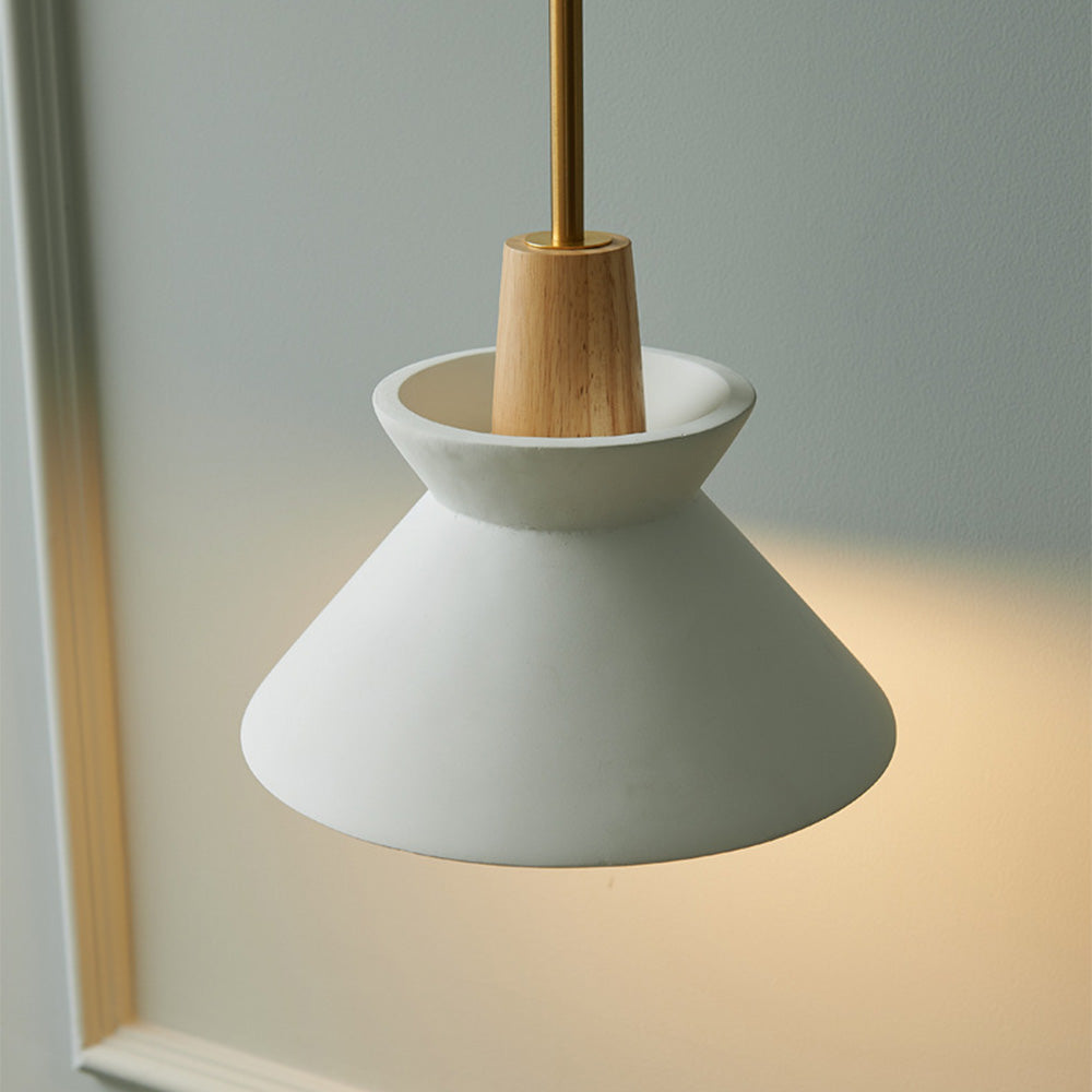 Sleek Minimalist Concrete Drop Light