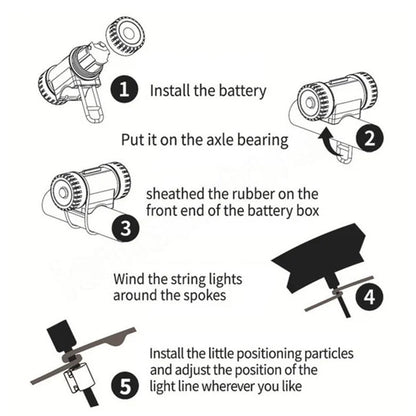 Bright LED Bike Wheel Lights