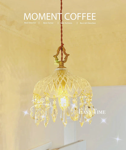 Mini Luxury Crystal Pendant Light