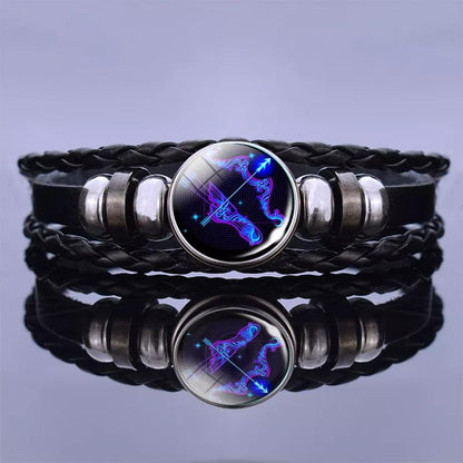 Astrology Zodiac Sign Charm Bracelet