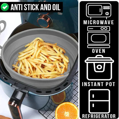 Non Stick Air Fryer Grill Mat Reusable Baking Tray